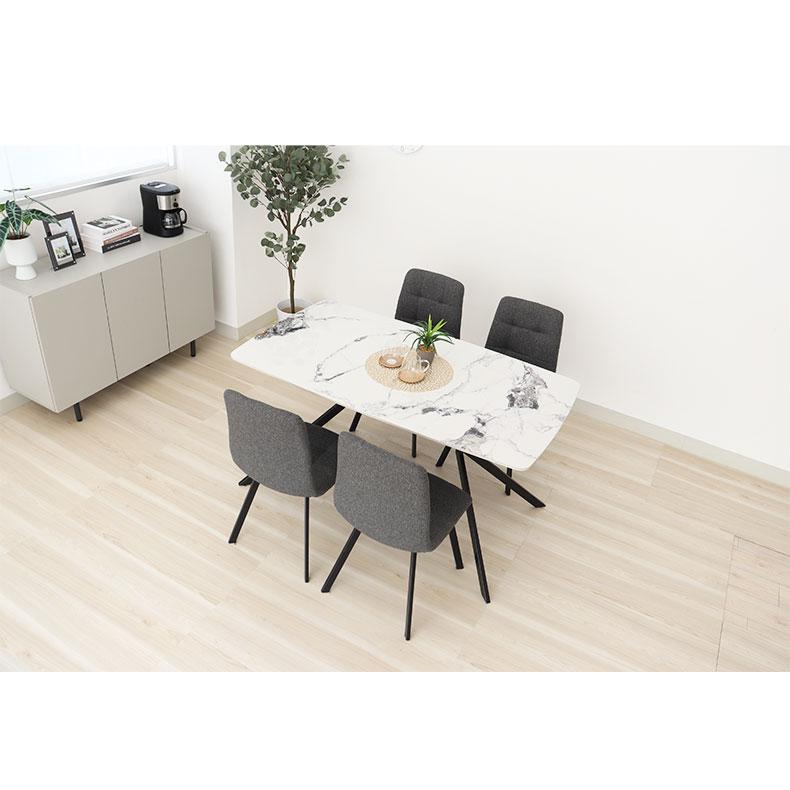 マナベ　人工石 ダイニングテーブル マナベインテリアハーツ セラミック テーブル ダイニングテーブル