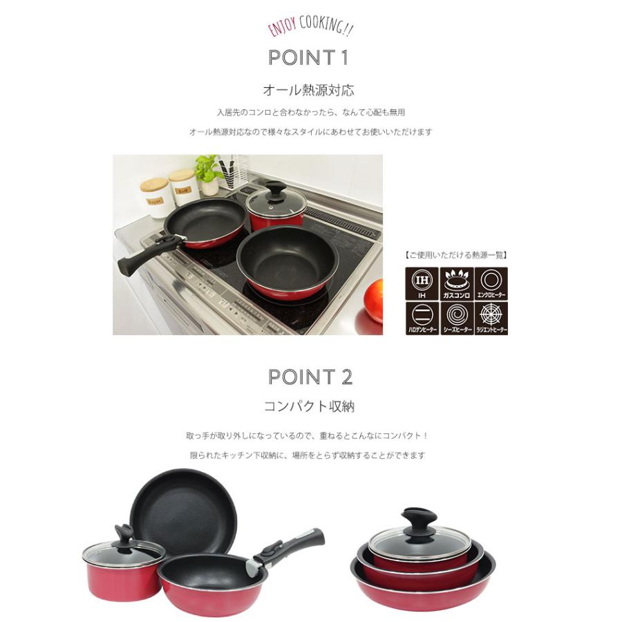 マナベインテリアハーツ フライパン 鍋 セット 20cm ih フライパン