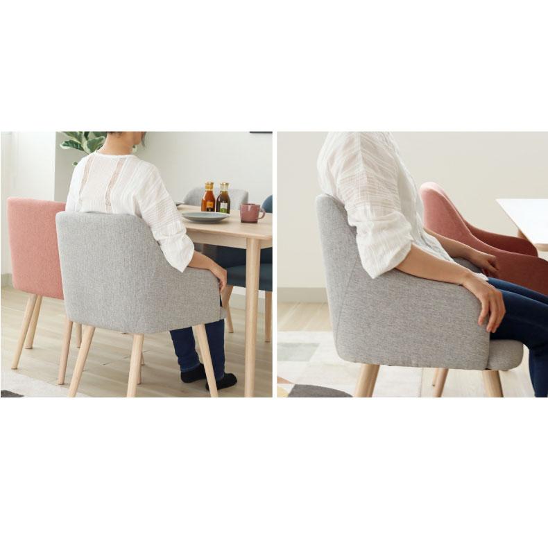 マナベインテリアハーツ ダイニングチェアー 肘付きチェア チェア 肘