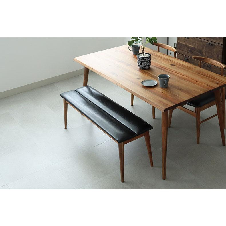 ダイニングベンチ ベンチ 長椅子 長いす ダイニング カリブ : マナベ