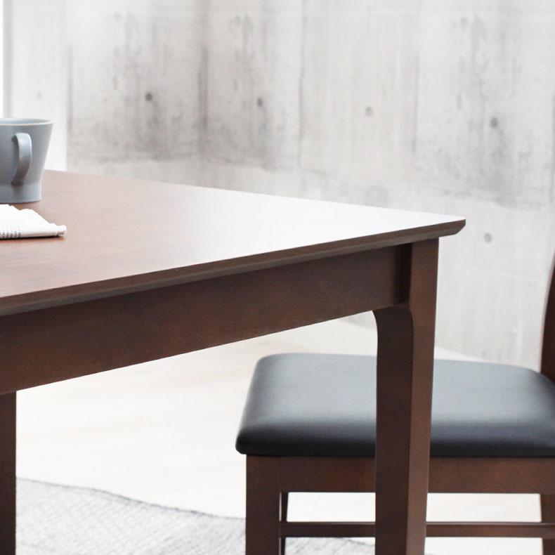 マナベインテリアハーツ ダイニングテーブルセット 2人用 3点 幅80cm