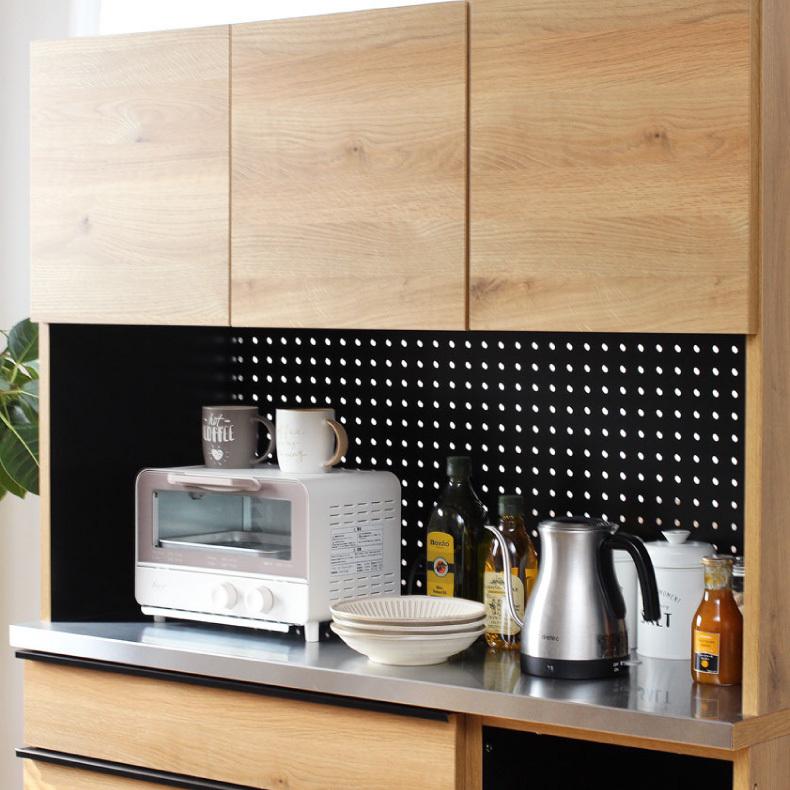 マナベインテリアハーツ 組み換え 食器入れ オリジナル レンジ台 幅