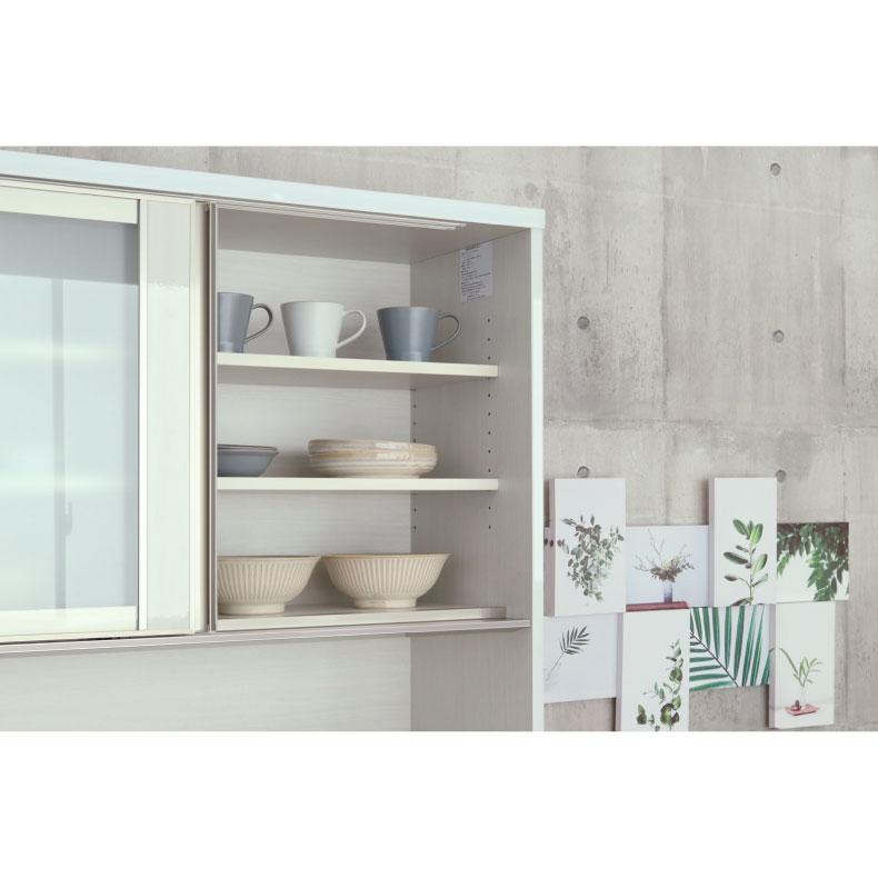 マナベインテリアハーツ 組み換え 食器入れ オリジナル レンジ台 幅