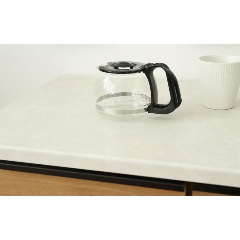 組み換え 食器入れ オリジナル レンジ台 幅160cm カウンター用天板 ハイフレックスの画像