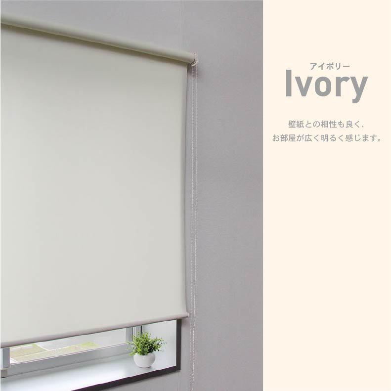 マナベインテリアハーツ ロールスクリーン 幅60 丈180cm 採光 チェーン