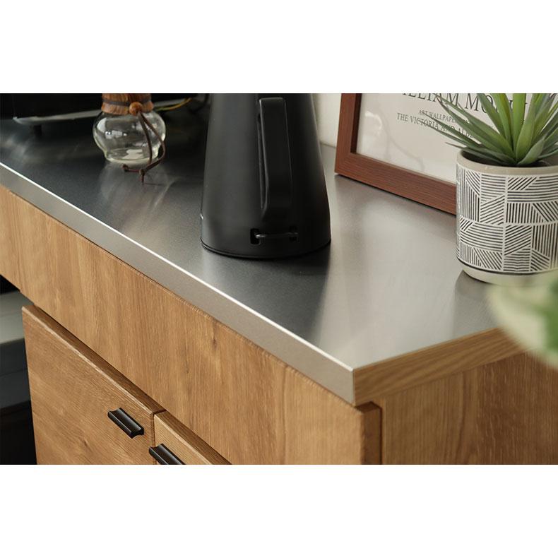 マナベインテリアハーツ 食器棚 カップボード キッチンカウンター