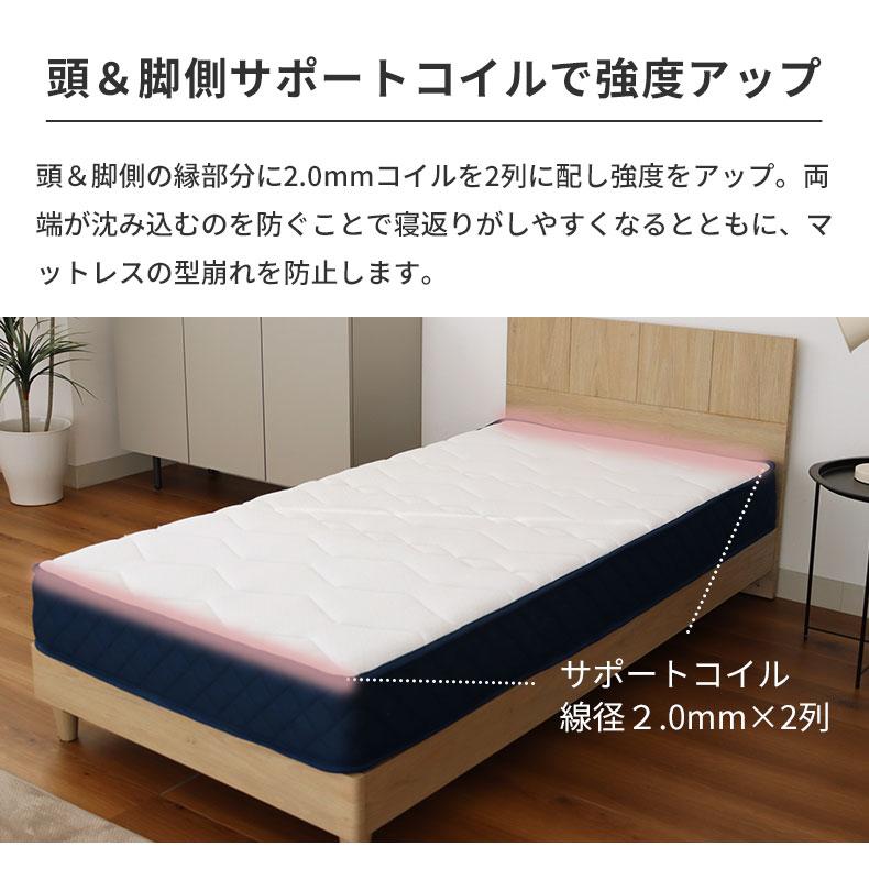 マナベインテリアハーツ マット マットレス ベッドマット スプリング