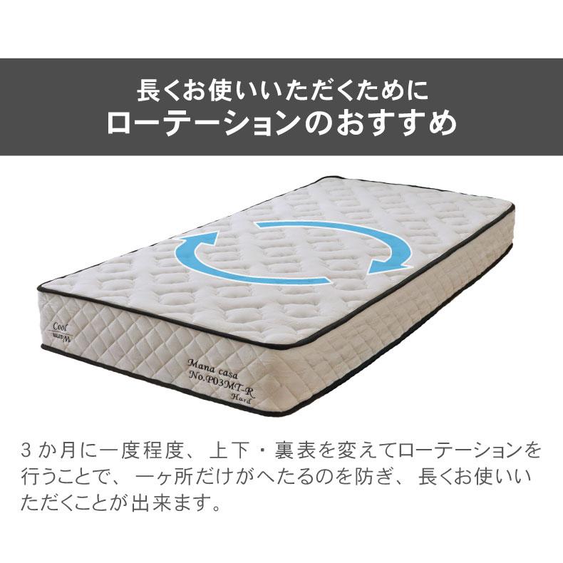 マナベインテリアハーツ マット マットレス ベッドマット スプリング