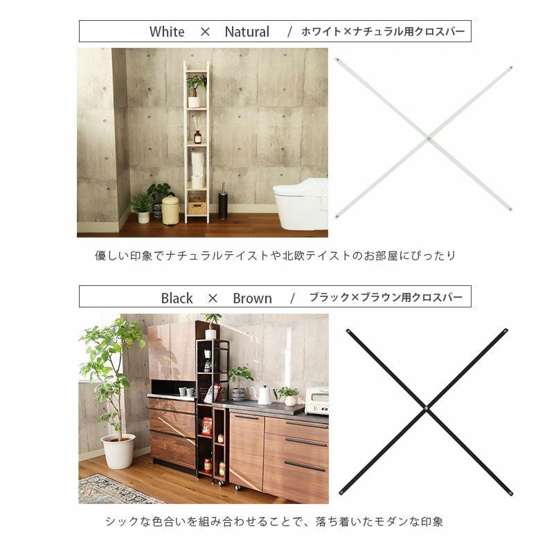 マナベインテリアハーツ シェルフ ラック 収納 棚 段 フリーラック