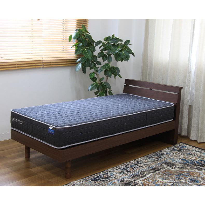 直接取引4000円！アイリスオーヤマ セミダブルマットレス ブラック