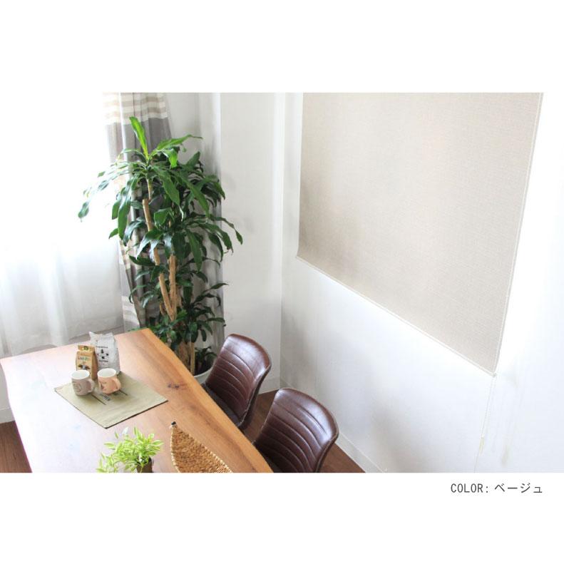 既製 既成 カーテン ロール 目隠し 間仕切り スクリーンロールカーテン 1級遮光ロールスクリーン シェイディ