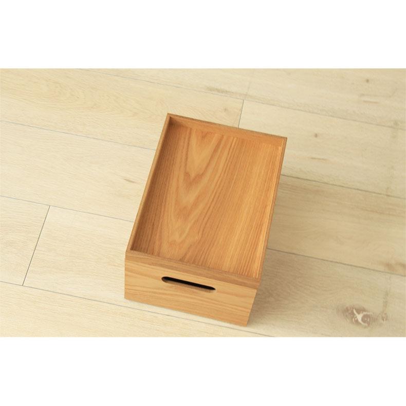 マナベインテリアハーツ 木製フタトレー 収納ボックス 木製 収納