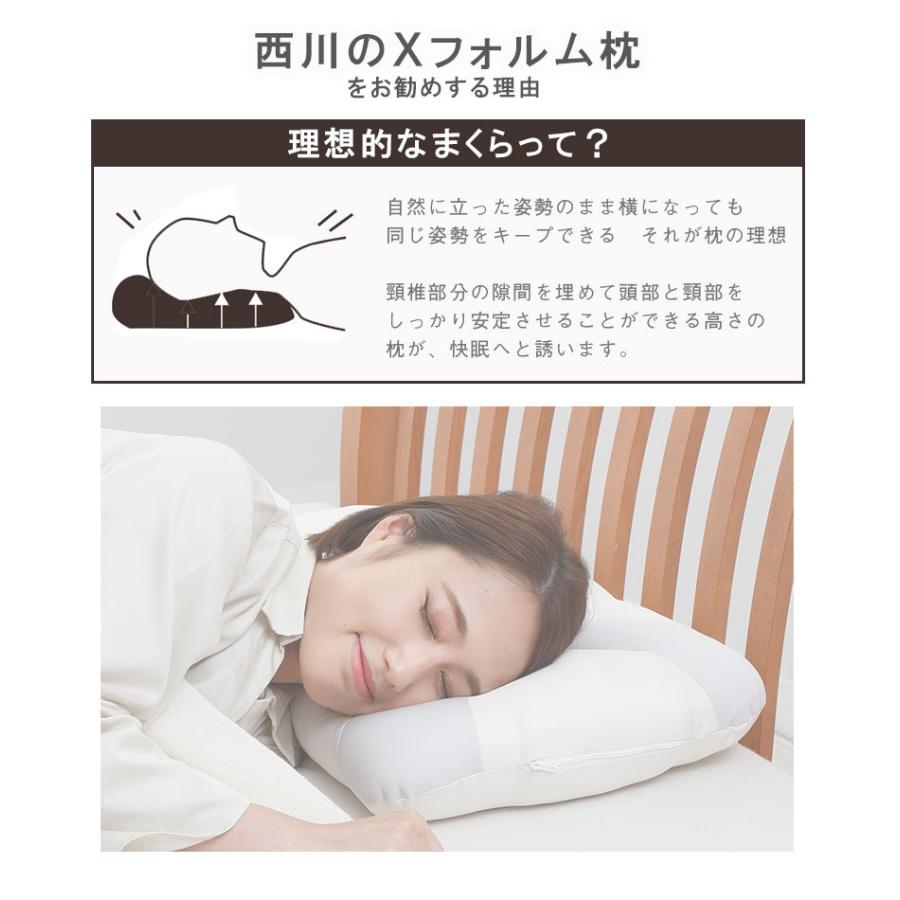 【色: ホワイト】LOFTY 枕 まくら 快眠枕 LT-070/4号 高め パイ