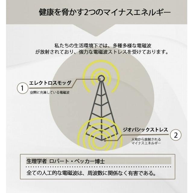 CMC 電磁波防止ペンダント Fタイプ 1200mg充填 5G 電磁波対策 電磁波