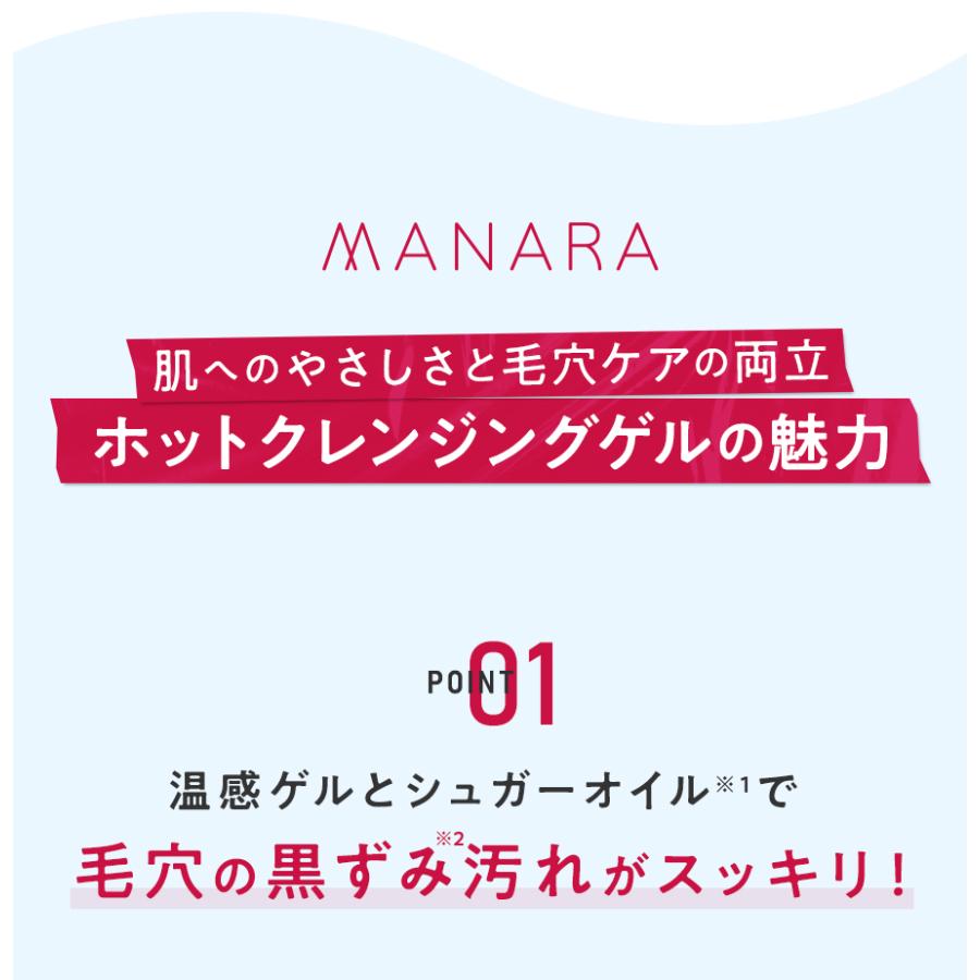 マナラ ホットクレンジングゲル マッサージプラス 200g MANARA マナラ