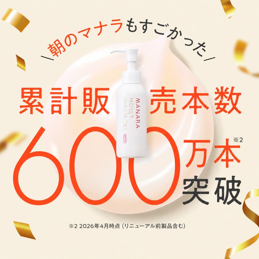 マナラ公式 / モイストウォッシュゲル使い切り6包 2mL×6包 MANARA