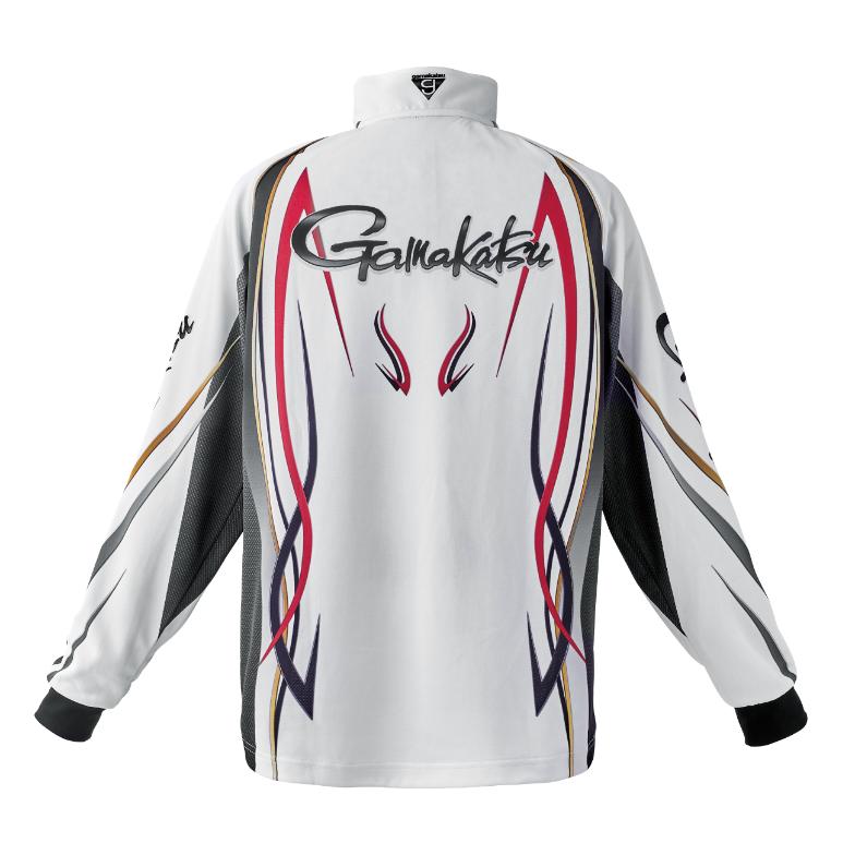 Gamakatsu がまかつ2WAYプリントジップシャツ(長袖)GM3734