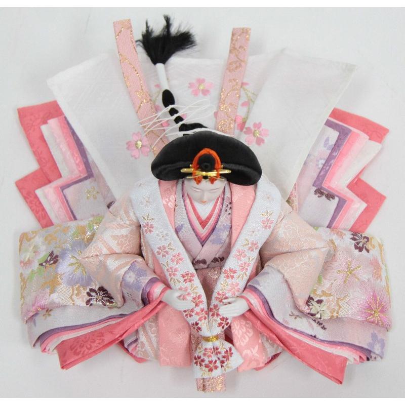 雛人形 親王飾り 収納飾りセット 新品同様 桜柄 値引き相談可 正規品直輸入】 雛人形 親王収納飾り 雛ごよみ パール紫 小三五