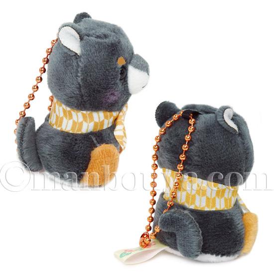 犬のぬいぐるみ 黒豆柴 アミューズ AMUFUN ぷちまる