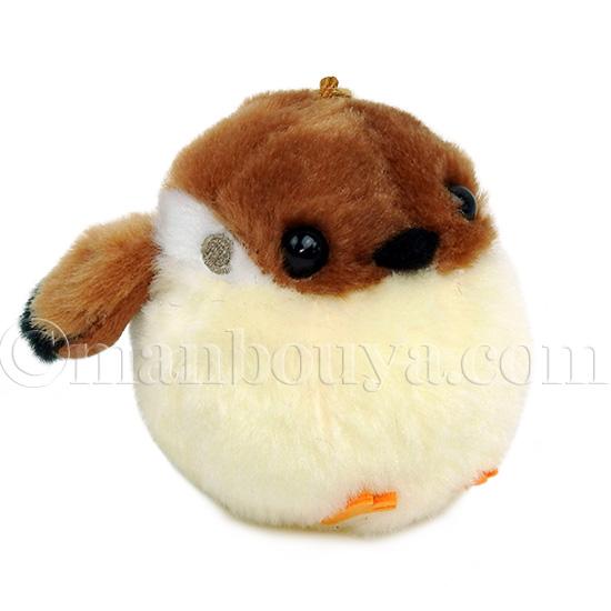 すずめ ぬいぐるみ スズメ アミューズ AMUFUN ふくふくことり
