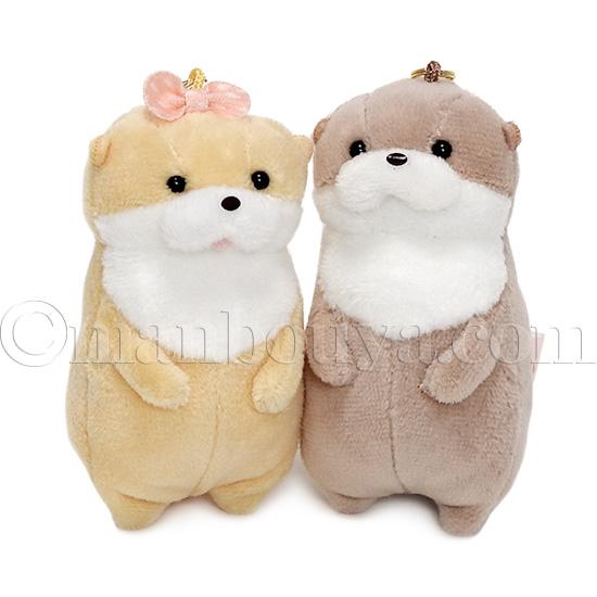 カワウソ ぬいぐるみ 動物 キーホルダー アミューズ AMUFUN ニコニコ