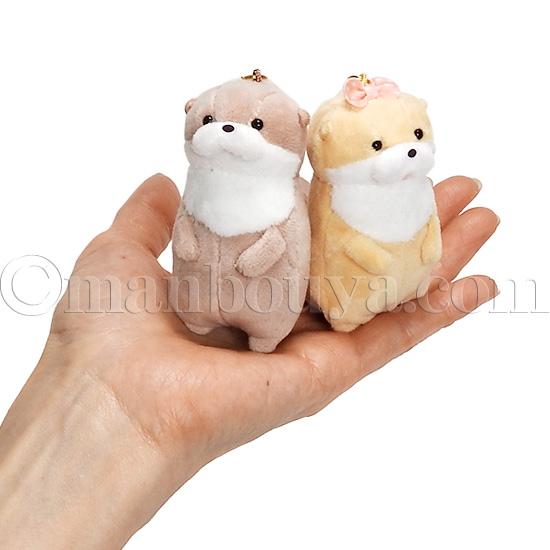 カワウソ ぬいぐるみ 動物 キーホルダー アミューズ AMUFUN ニコニコ