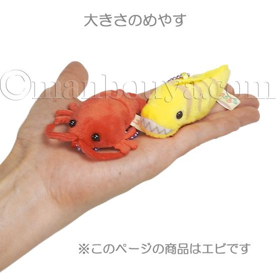 ぬいぐるみ emu エビ ぬいぐるみ 海の生き物 水族館グッズ アミューズ AMUFUN ぷちまる