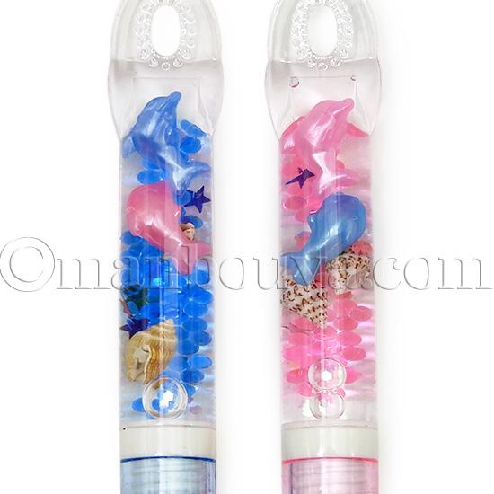 子供用食器 水族館 グッズ お土産 水入り フォーク＆スプーン セット