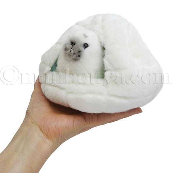 アザラシ ぬいぐるみ 家 セット 水族館グッズ AQUA エスキモー