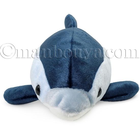 イルカ ぬいぐるみ ブルー 水族館グッズ AQUA アクアドルフィン