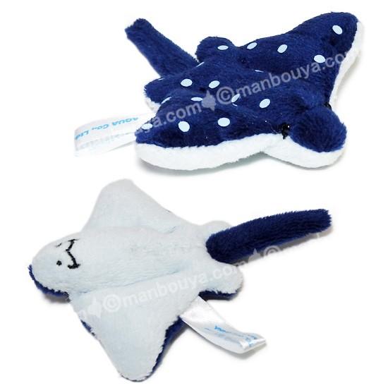 エイのぬいぐるみ 海の生き物 AQUA マリン マグネット マダラトビエイ