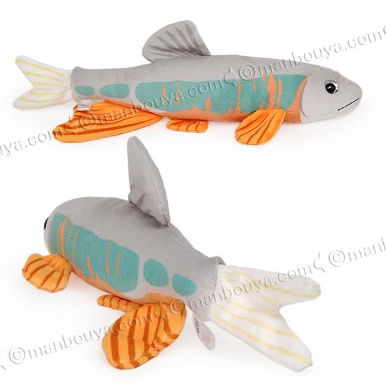 淡水魚 オイカワ ぬいぐるみ 婚姻色 川魚シリーズ A-SHOW 追河 31cm