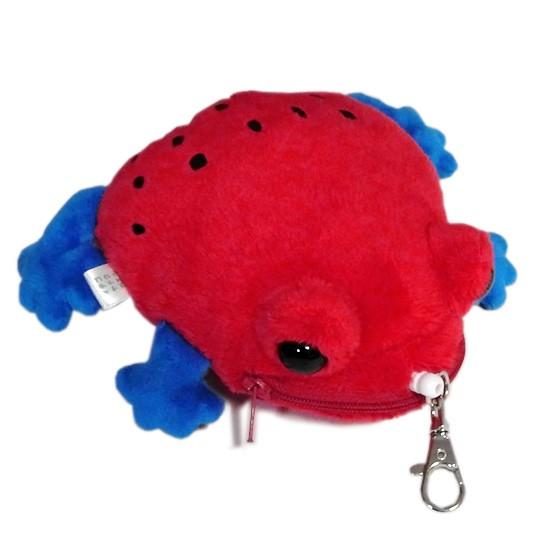 カエルグッズ ぬいぐるみ パスケース リール付き A-SHOW IC