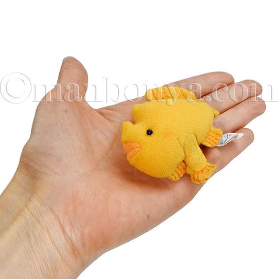 おさかな ぬいぐるみ 魚 おもしろ雑貨 マグネット入り カエルアンコウ