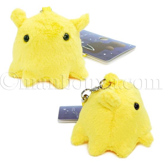 メンダコ ぬいぐるみ 黄色 しんかいさん 携帯ストラップ