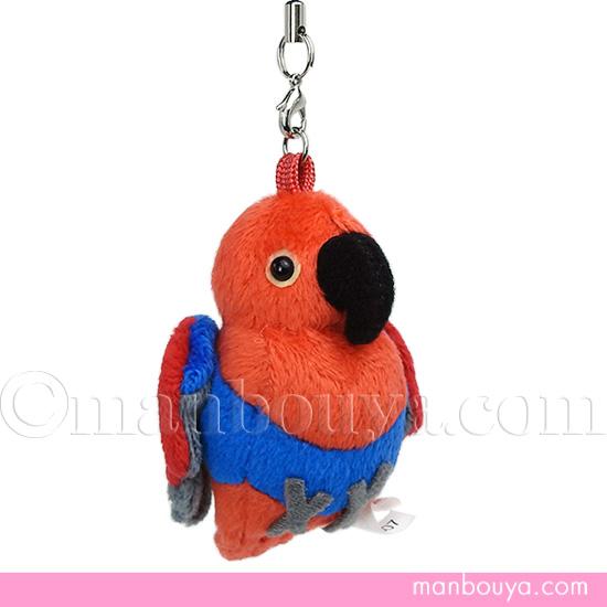 オオハナインコ ぬいぐるみ 小鳥 雑貨 携帯ストラップ A-SHOW