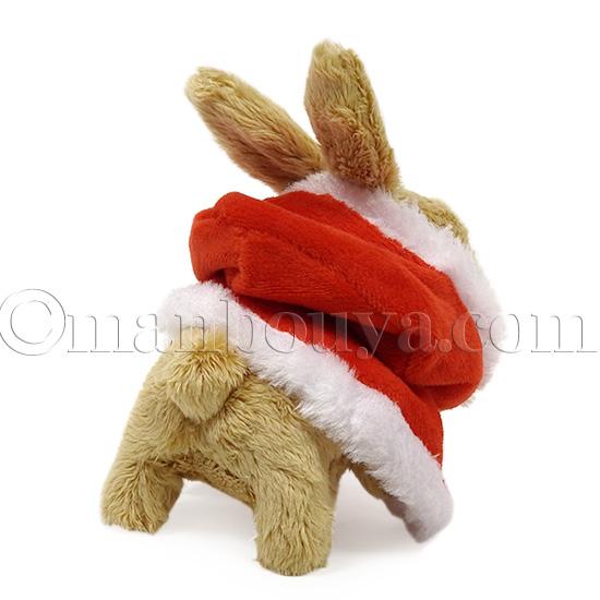 ♥汎用うさぎ クリスマス ぬいぐるみ マスコット 3点セット♥鈴鳴り