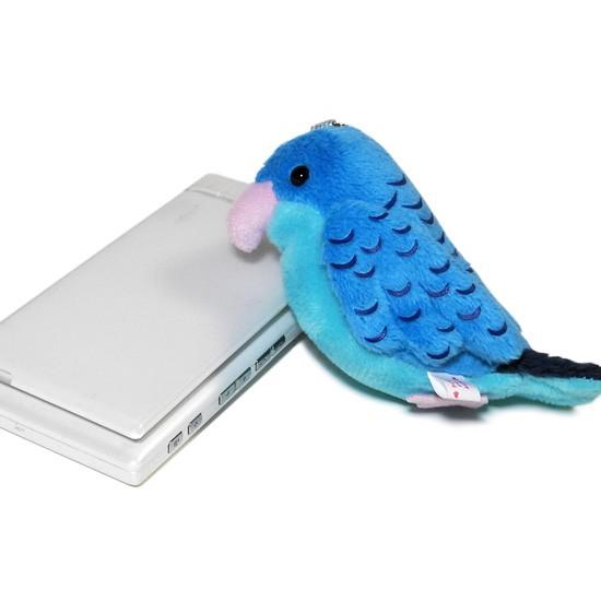 小鳥 雑貨 ぬいぐるみ グッズ A Show 栄商 鳴き笛入り 携帯ストラップ サザナミインコ 10cm As 7303 まんぼう屋ドットコム Yahoo 店 通販 Yahoo ショッピング