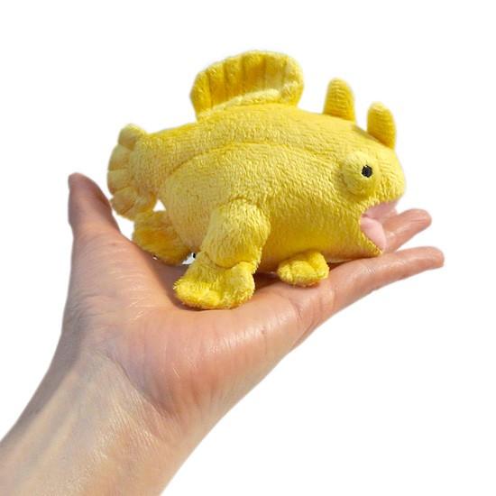 カエルアンコウ ぬいぐるみ 水族館 グッズ お魚シリーズ A-SHOW　NEW カエルアンコウ イエロー 13cm　まんぼう屋ドットコム｜manbouya｜04