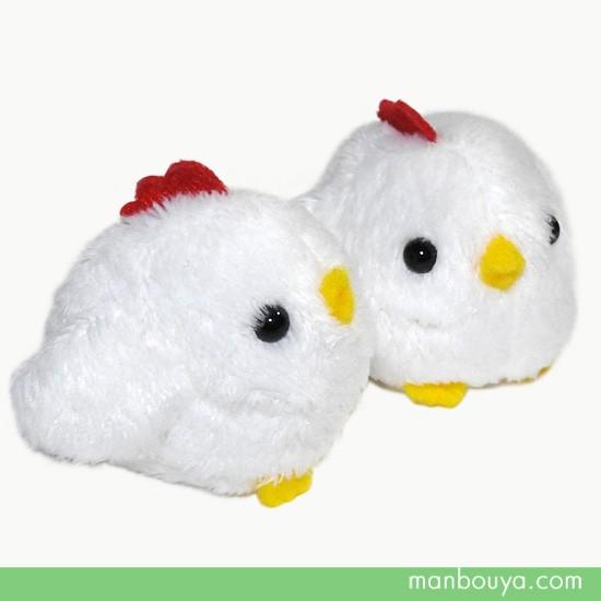 小鳥 雑貨 ニワトリ ぬいぐるみ A-SHOW ムニュマムお手玉 鶏 4cm 1個