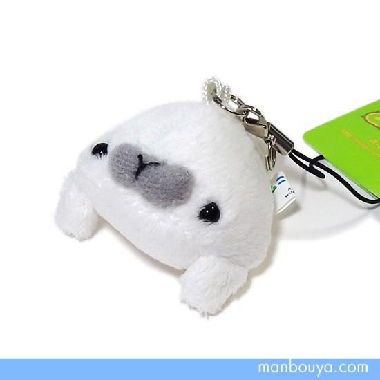 アザラシのぬいぐるみマスコット 水族館 グッズ A-SHOW ムニュマム携帯