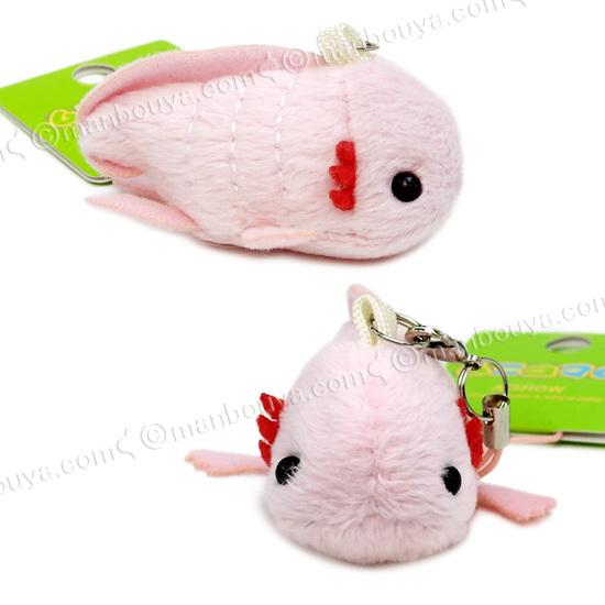 ウーパールーパー ぬいぐるみ グッズ 雑貨 A-SHOW ムニュマム 携帯