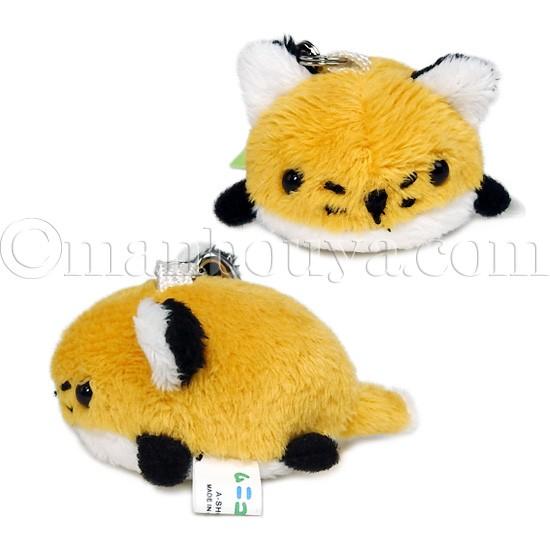 キツネ ぬいぐるみ 動物 ムニュマム 携帯ストラップ きつね 5cm
