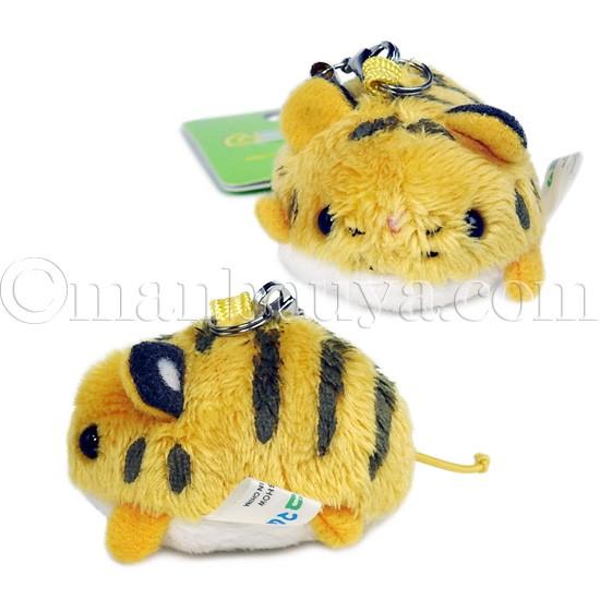 トラ ぬいぐるみ 動物 ムニュマム 携帯ストラップ ブラウンタイガー