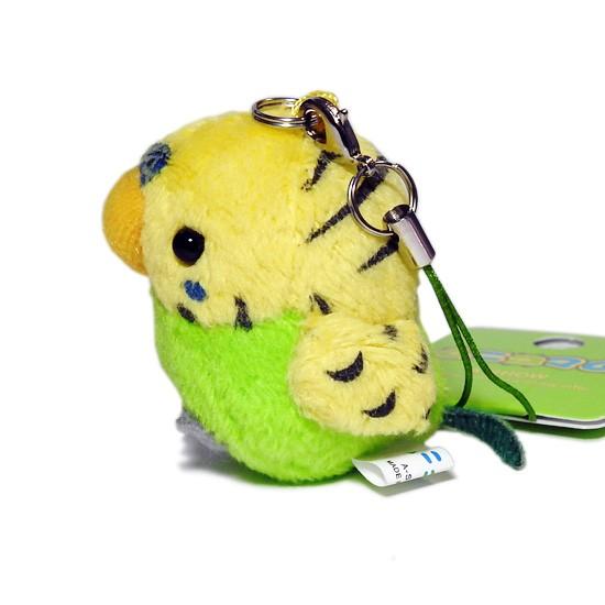 セキセイインコ ぬいぐるみ 小鳥 雑貨 A-SHOW ムニュマム 携帯
