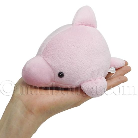 イルカ グッズ ぬいぐるみ ムニュマム Mサイズ ピンク 14cm A-SHOW 栄