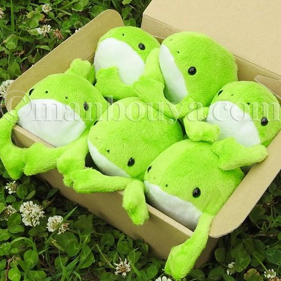 カエル ぬいぐるみ 蛙 A-SHOW 栄商 ムニュマム Mサイズ かえる 6個