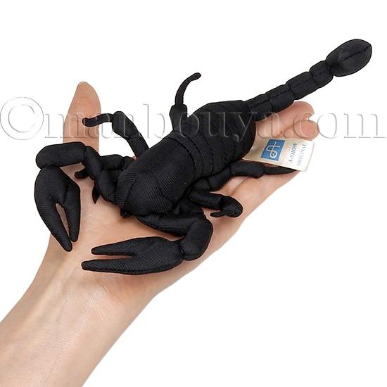 サソリのぬいぐるみ グッズ 節足動物 A-SHOW（栄商） サソリブラック