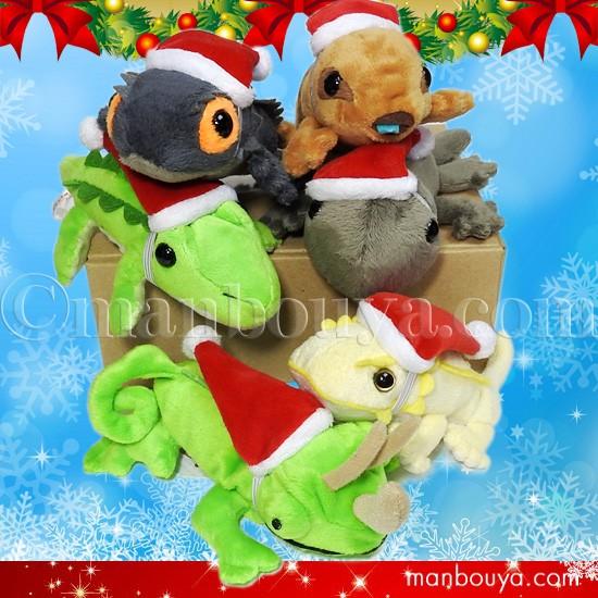 爬虫類 ぬいぐるみ クリスマスプレゼント リトルビーンズ 6点セット サンタ帽子 As Lbh 6set まんぼう屋ドットコム Yahoo 店 通販 Yahoo ショッピング