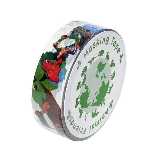 カエル 雑貨 マスキングテープ 蛙 グッズ かなる アニマルフレンズ